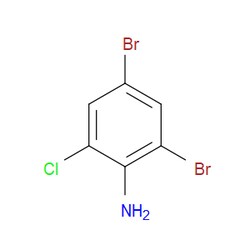 Aobchem&nbsp;2 4-Dibromo-6-chloroaniline |  ≥97% |  CAS 874-18-0 |  C6H4Br2ClN |  10g