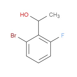 Aobchem&nbsp;1-(2-Bromo-6-fluorophenyl)ethanol |  ≥97% |  CAS 1232407-68-9 |  C8H8BrFO |  25g