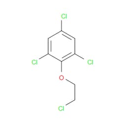 Aobchem&nbsp;1 3 5-Trichloro-2-(2-chloroethoxy)benzene |  ≥97% |  CAS 13001-29-1 |  C8H6Cl4O |  25g