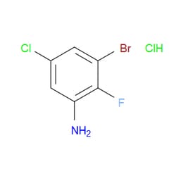 Aobchem&nbsp;3-Bromo-5-Chloro-2-fluoroaniline hydrochloride |  ≥95% |  CAS 1384265-18-2 |  C6H5BrCl2FN |  5g