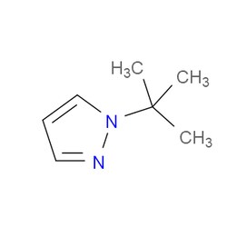 Aobchem&nbsp;1-Tert-Butyl-1H-pyrazole |  ≥97% |  CAS 15754-60-6 |  C7H12N2 |  10g