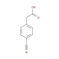 Aobchem&nbsp;2-(4-Cyanophenyl)acetic acid |  ≥95% |  CAS 5462-71-5 |  C9H7NO2 |  25g