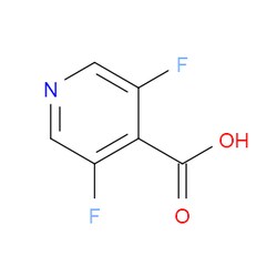 Aobchem&nbsp;3 5-Difluoroisonicotinic acid |  ≥97% |  CAS 903522-29-2 |  C6H3F2NO2 |  5g