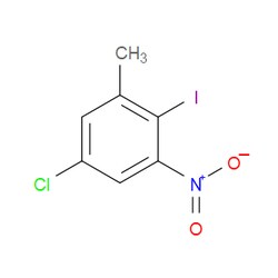 Aobchem&nbsp;5-Chloro-2-iodo-1-methyl-3-nitrobenzene |  ≥97% |  CAS 1150617-61-0 |  C7H5ClINO2 |  10g