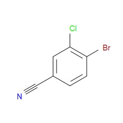Aobchem&nbsp;4-Bromo-3-chlorobenzonitrile |  ≥97% |  CAS 57418-97-0 |  C7H3BrClN |  25g
