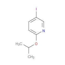 Aobchem&nbsp;5-Iodo-2-isopropoxypyridine |  ≥97% |  CAS 902837-54-1 |  C8H10INO |  500mg