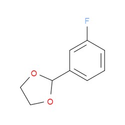 Aobchem&nbsp;2-(3-Fluorophenyl)-1 3-dioxolane |  ≥95% |  CAS 136835-12-6 |  C9H9FO2 |  10g