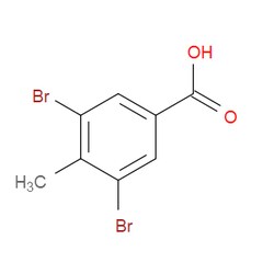 Aobchem&nbsp;3 5-Dibromo-4-methylbenzoic acid |  ≥97% |  CAS 67973-32-4 |  C8H6Br2O2 |  5g