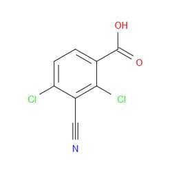 Aobchem&nbsp;3-Cyano-2 4-dichlorobenzoic acid |  ≥95% |  CAS 1807162-56-6 |  C8H3Cl2NO2 |  1g