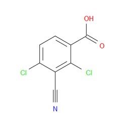 Aobchem&nbsp;3-Cyano-2 4-dichlorobenzoic acid |  ≥95% |  CAS 1807162-56-6 |  C8H3Cl2NO2 |  5g