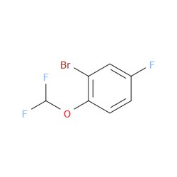 Aobchem&nbsp;2-Bromo-1-(difluoromethoxy)-4-fluorobenzene |  ≥97% |  CAS 936249-94-4 |  C7H4BrF3O |  25g