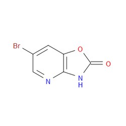 Aobchem&nbsp;6-Bromo[1 3]oxazolo[4 5-b]pyridin-2(3H)-one |  ≥97% |  CAS 21594-52-5 |  C6H3BrN2O2 |  10g