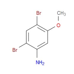 Aobchem&nbsp;2 4-Dibromo-5-methoxyaniline |  ≥95% |  CAS 35736-52-8 |  C7H7Br2NO |  5g