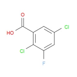 Aobchem&nbsp;2 5-Dichloro-3-fluorobenzoic acid |  ≥95% |  CAS 501008-42-0 |  C7H3Cl2FO2 |  5g