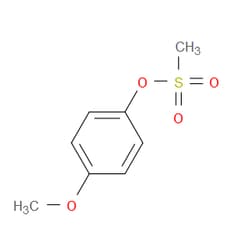 Aobchem&nbsp;Phenol  4-methoxy-  1-methanesulfonate |  ≥97% |  CAS 19013-30-0 |  C8H10O4S |  5g