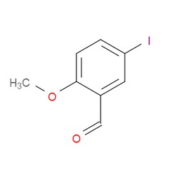 Aobchem&nbsp;5-Iodo-2-methoxybenzaldehyde |  ≥97% |  CAS 42298-41-9 |  C8H7IO2 |  10g