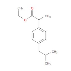 Aobchem&nbsp;Ethyl 2-(4-isobutylphenyl)propanoate |  ≥97% |  CAS 41283-72-1 |  C15H22O2 |  10g