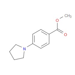 Aobchem&nbsp;Methyl 4-(1-pyrrolidinyl)benzoate |  ≥97% |  CAS 129414-26-2 |  C12H15NO2 |  5g