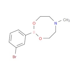 Aobchem&nbsp;3-Bromobenzeneboronic acid N-methyldiethanolamine ester |  ≥97% |  CAS 374538-00-8 |  C11H15BBrNO2 |  25g