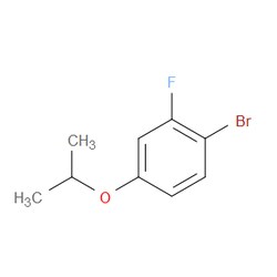 Aobchem&nbsp;1-Bromo-2-fluoro-4-isopropoxybenzene |  ≥97% |  CAS 1036724-61-4 |  C9H10BrFO |  10g
