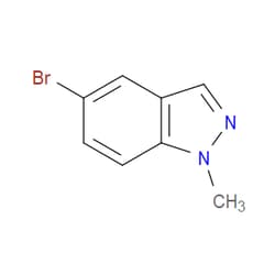 Aobchem&nbsp;5-Bromo-1-methyl-1H-indazole |  ≥97% |  CAS 465529-57-1 |  C8H7BrN2 |  25g