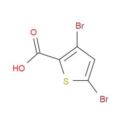Aobchem&nbsp;3 5-Dibromothiophene-2-carboxylic acid |  ≥97% |  CAS 7311-68-4 |  C5H2Br2O2S |  5g