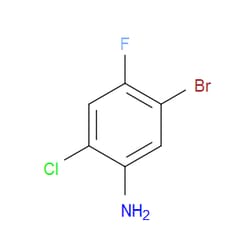 Aobchem&nbsp;5-Bromo-2-chloro-4-fluoroaniline |  ≥97% |  CAS 305795-89-5 |  C6H4BrClFN |  25g