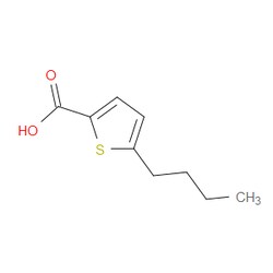 Aobchem&nbsp;5-Butylthiophene-2-carboxylic acid |  ≥97% |  CAS 63068-74-6 |  C9H12O2S |  1g