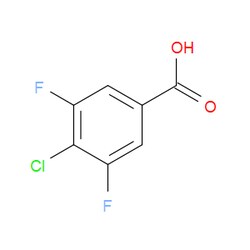 Aobchem&nbsp;4-Chloro-3 5-difluorobenzoic acid |  ≥97% |  CAS 1160573-19-2 |  C7H3ClF2O2 |  25g