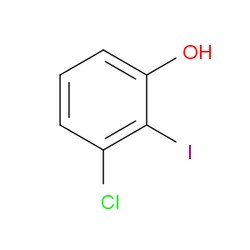 Aobchem&nbsp;3-Chloro-2-iodophenol |  ≥97% |  CAS 858854-82-7 |  C6H4ClIO |  5g