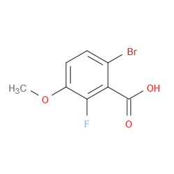 Aobchem&nbsp;6-Bromo-2-fluoro-3-methoxybenzoic acid |  ≥97% |  CAS 935534-45-5 |  C8H6BrFO3 |  5g