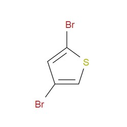 Aobchem&nbsp;2 4-Dibromothiophene |  ≥95% |  CAS 3140-92-9 |  C4H2Br2S |  10g