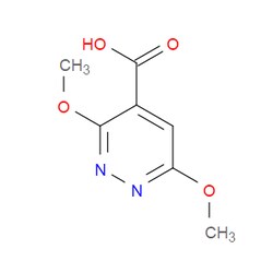 Aobchem&nbsp;3 6-Dimethoxypyridazine-4-carboxylic acid |  ≥97% |  CAS 89694-24-6 |  C7H8N2O4 |  500mg