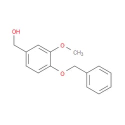 Aobchem&nbsp;3-Methoxy-4-benzyloxybenzyl alcohol |  ≥97% |  CAS 33693-48-0 |  C15H16O3 |  10g