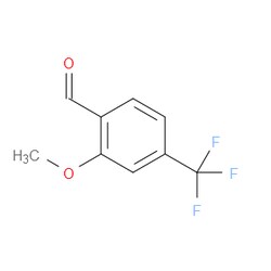 Aobchem&nbsp;2-Methoxy-4-(trifluoromethyl)benzaldehyde |  ≥97% |  CAS 132927-09-4 |  C9H7F3O2 |  25g