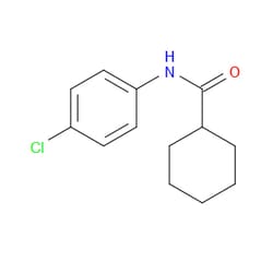 Aobchem&nbsp;N-(4-Chlorophenyl)cyclohexanecarboxamide |  ≥97% |  CAS 142810-49-9 |  C13H16ClNO |  10g