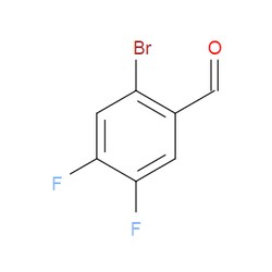 Aobchem&nbsp;2-Bromo-4 5-difluorobenzaldehyde |  ≥95% |  CAS 476620-54-9 |  C7H3BrF2O |  25g