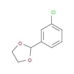 Aobchem&nbsp;2-(3-Chlorophenyl)-1 3-dioxolane |  ≥97% |  CAS 64380-53-6 |  C9H9ClO2 |  25g