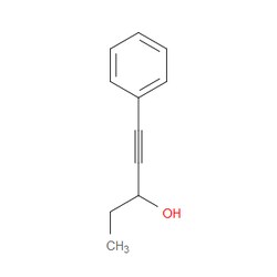 Aobchem&nbsp;1-Phenyl-1-pentyn-3-ol |  ≥95% |  CAS 27975-78-6 |  C11H12O |  5g