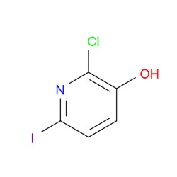 Aobchem&nbsp;2-Chloro-6-iodo-3-pyridinol |  ≥95% |  CAS 185220-68-2 |  C5H3ClINO |  25g