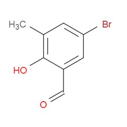 Aobchem&nbsp;5-Bromo-2-hydroxy-3-methylbenzaldehyde |  ≥97% |  CAS 33172-56-4 |  C8H7BrO2 |  10g