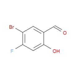 Aobchem&nbsp;5-Bromo-4-fluoro-2-hydroxybenzaldehyde |  ≥95% |  CAS 399-00-8 |  C7H4BrFO2 |  5g