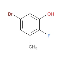 Aobchem&nbsp;5-Bromo-2-fuoro-3-methylphenol |  ≥97% |  CAS 1351668-25-1 |  C7H6BrFO |  5g