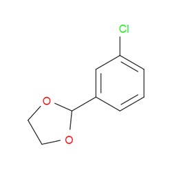 Aobchem&nbsp;2-(3-Chlorophenyl)-1 3-dioxolane |  ≥97% |  CAS 64380-53-6 |  C9H9ClO2 |  1g