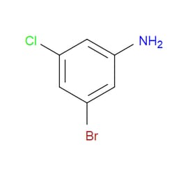 Aobchem&nbsp;3-Bromo-5-chloroaniline |  ≥97% |  CAS 96558-78-0 |  C6H5BrClN |  25g