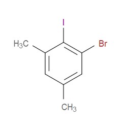 Aobchem&nbsp;1-Bromo-2-iodo-3 5-dimethylbenzene |  ≥97% |  CAS 933671-83-1 |  C8H8BrI |  10g