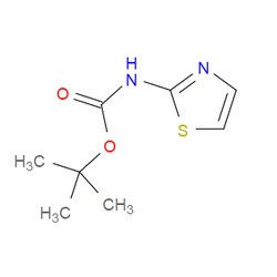 Aobchem&nbsp;Tert-Butyl thiazol-2-ylcarbamate |  ≥97% |  CAS 170961-15-6 |  C8H12N2O2S |  25g