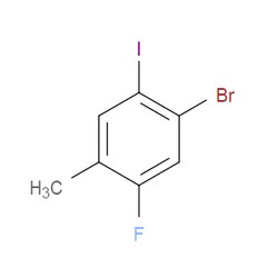 Aobchem&nbsp;1-Bromo-5-fluoro-2-iodo-4-methylbenzene |  ≥97% |  CAS 202865-74-5 |  C7H5BrFI |  5g