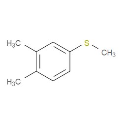 Aobchem&nbsp;(3 4-Dimethylphenyl)(methyl)sulfane |  ≥97% |  CAS 65398-69-8 |  C9H12S |  10g