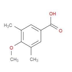 Aobchem&nbsp;3 5-Dimethyl-4-methoxybenzoic acid |  ≥97% |  CAS 21553-46-8 |  C10H12O3 |  25g